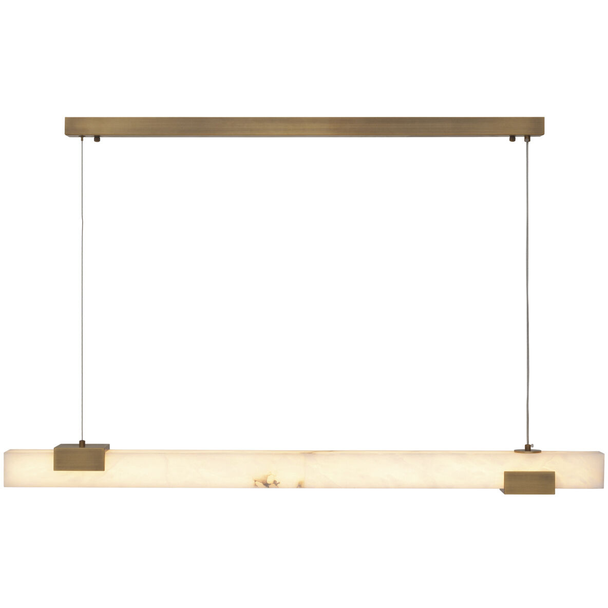 Furore 47.24 inch Alabaster with Antique Brass Chandelier Ceiling Light