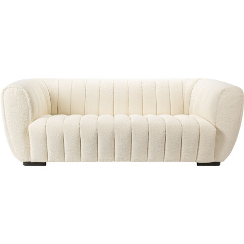 Rochelle Cream / Black Sofa