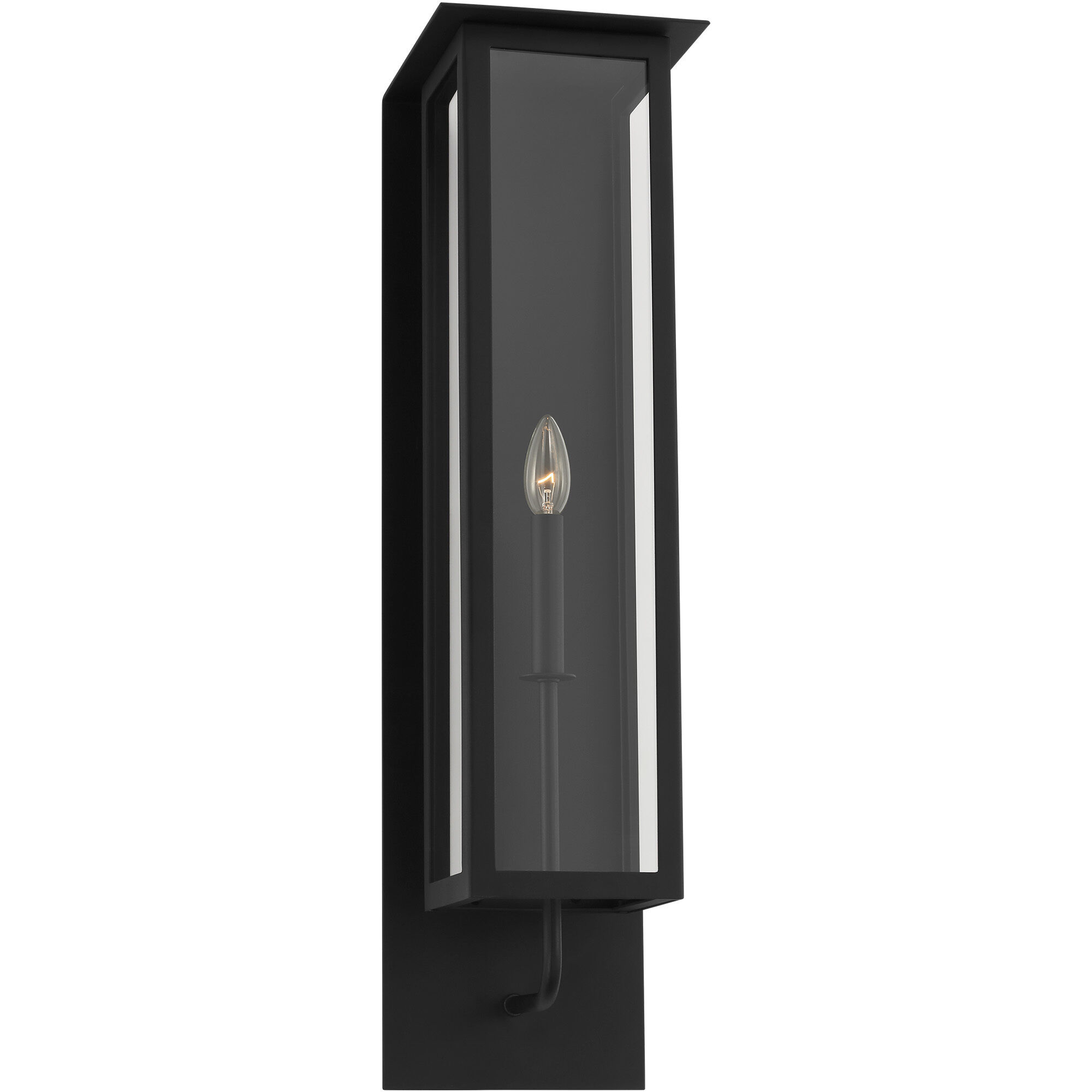 Thom Filicia Dresden 1 Light 28 inch Textured Black Outdoor Wall Lantern