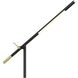 Virton 68 inch 10 watt Black and Antique Brass Floor Lamp Portable Light, Tubular