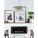Maxime 12 Light 24 inch Black and Clear Chandelier Ceiling Light