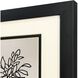 Simple Leaves Black and Beige and Neutral Framed Art, Propac