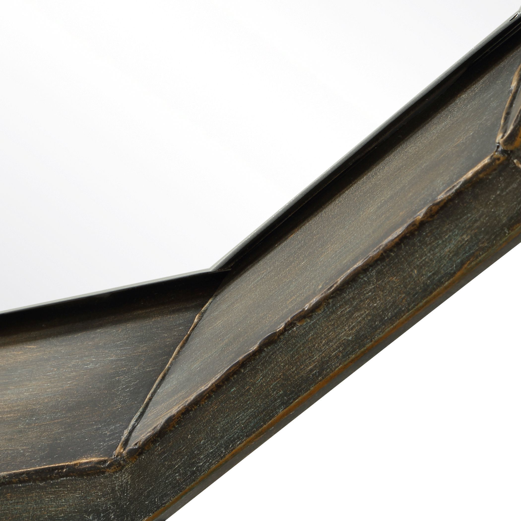 Neve 34.25 X 34.25 inch Rubbed Bronze Mirror