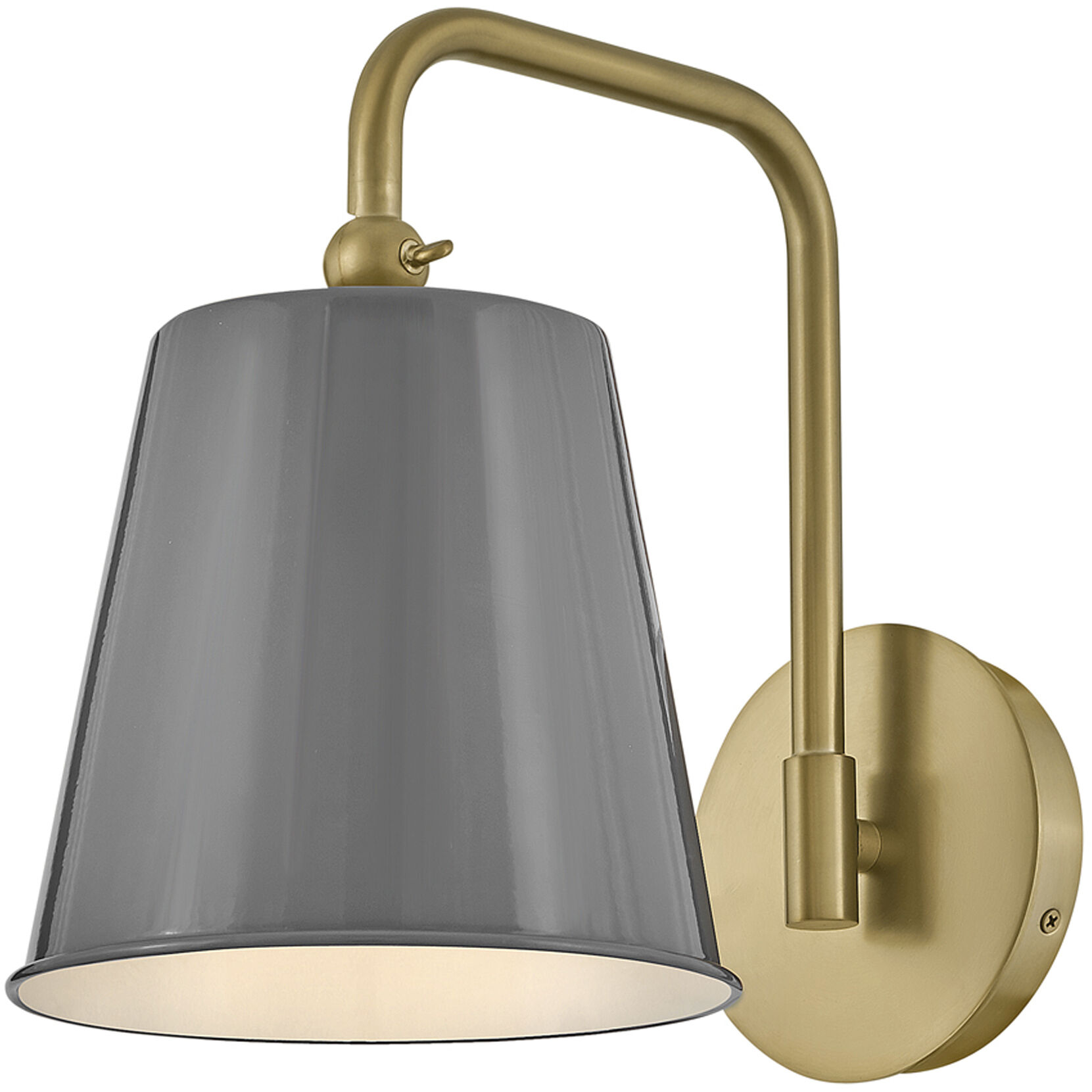 Blake LED 8 inch French Gray Sconce Wall Light