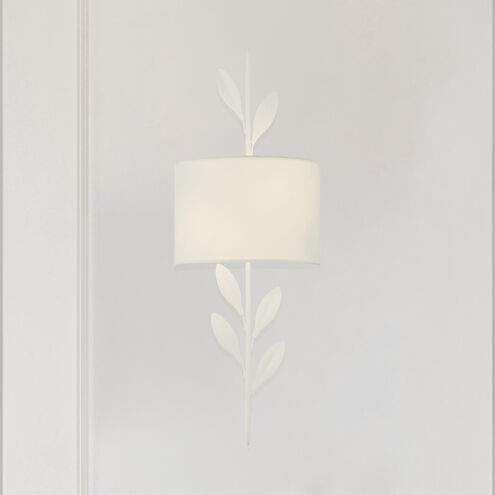 Broche Wall Sconce Wall Light in Matte White