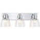 Remy Vanity Wall Light in Chrome