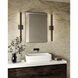 Vera LED 37.88 inch Black Bath Vanity Light Wall Light