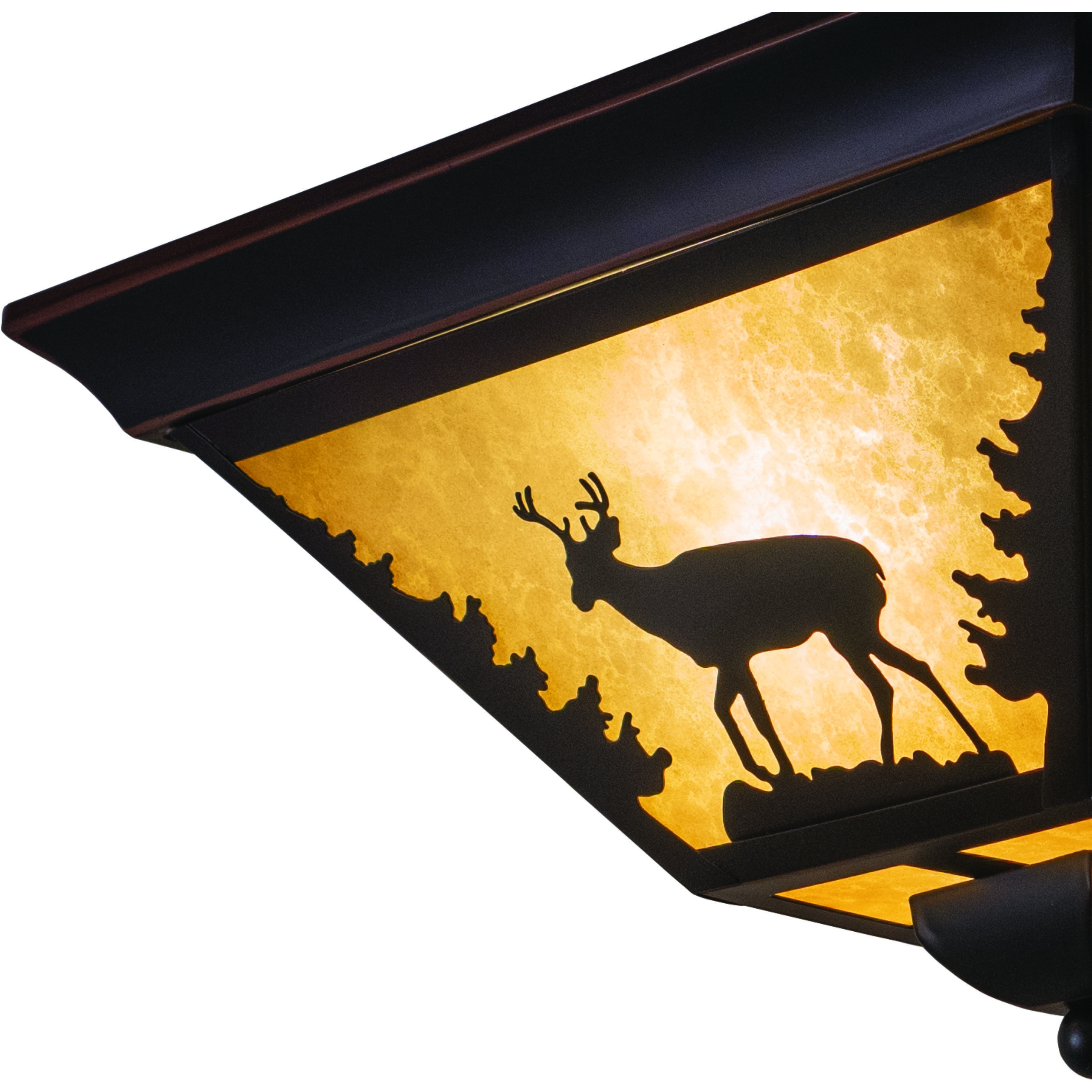 Bryce LED 14 inch Burnished Bronze Flush Mount Ceiling Light