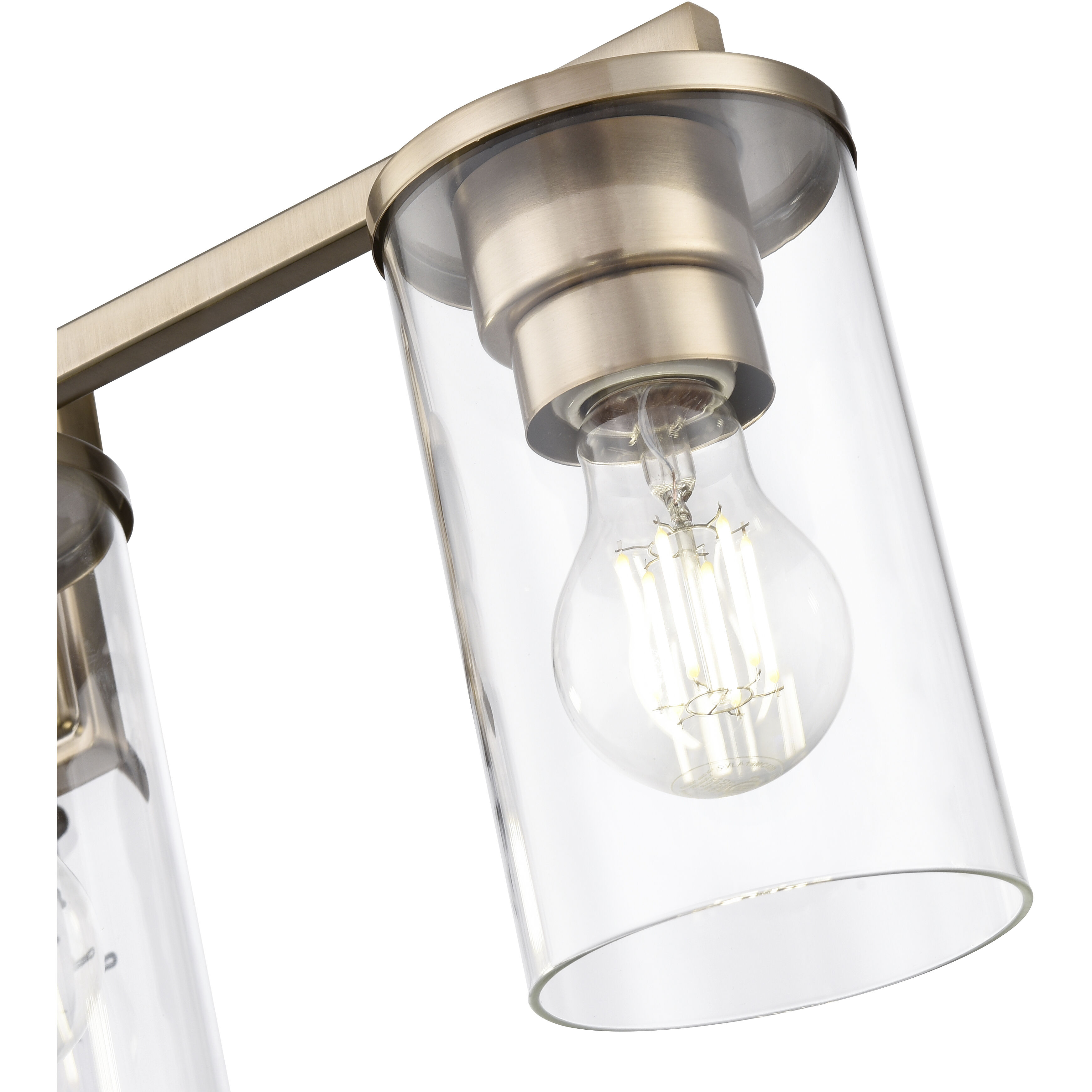 Verlana 4 Light 27.75 inch Modern Gold Bathroom Vanity Light Wall Light