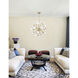 Element LED 39 inch Sun Gold Chandelier Ceiling Light