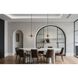 Fiorello 4 Light 21 inch Forged Bronze Convertible Pendant Ceiling Light
