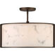 Buchanan 4 Light Hellenic Bronze Semi Flush Mount Ceiling Light