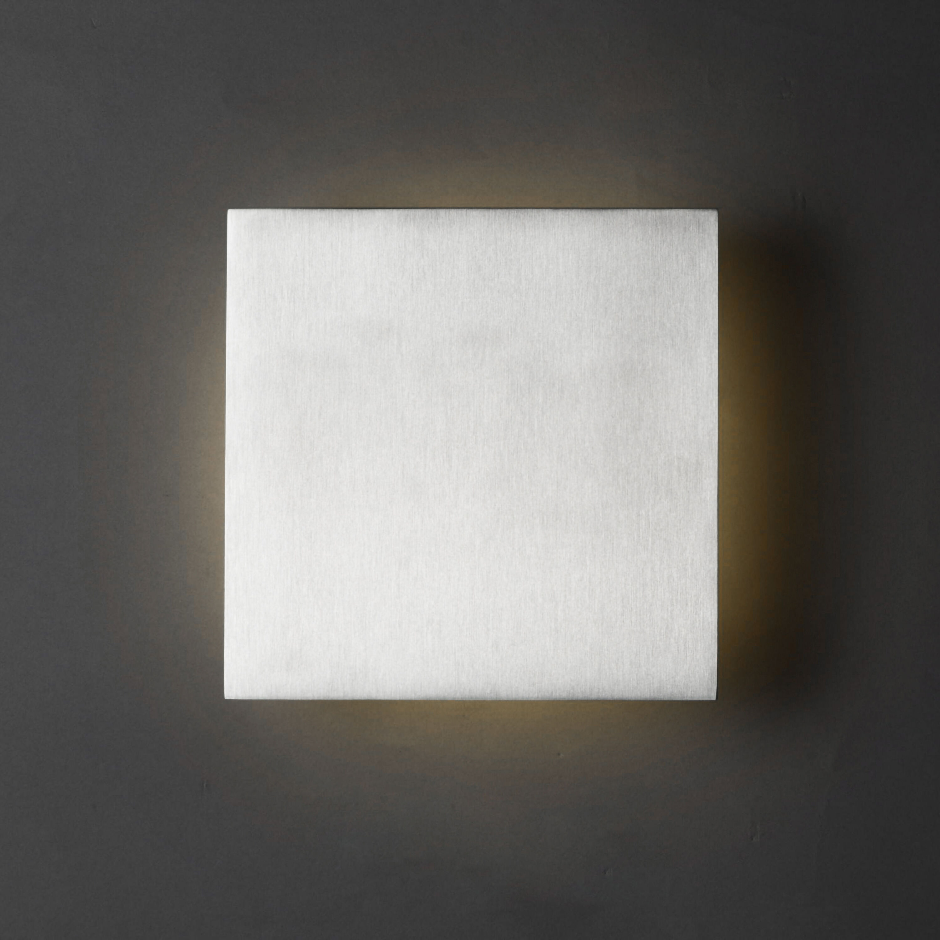 Alumilux Tau LED 6 inch Satin Aluminum Outdoor Wall Mount