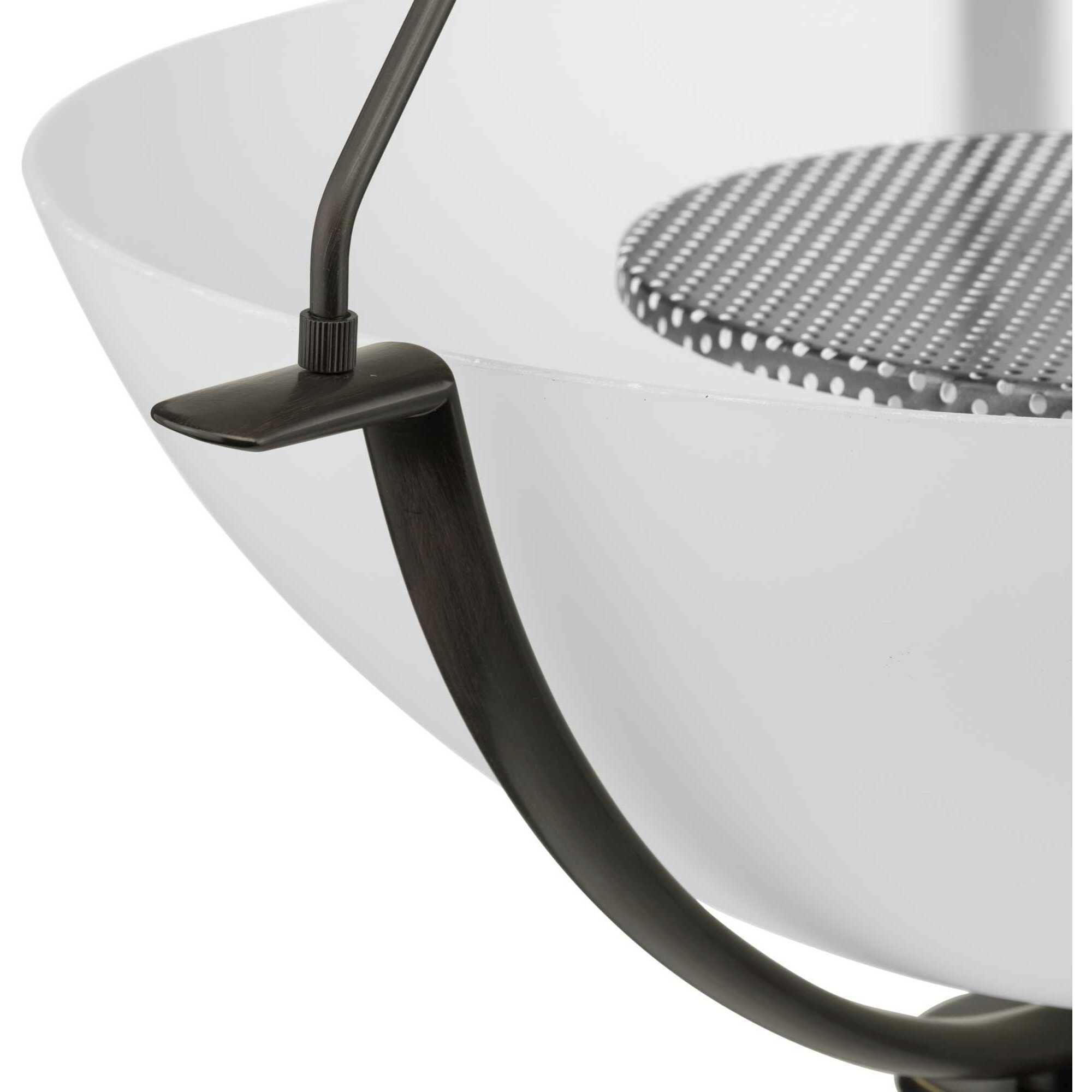 Bravo 3 Light 21 inch Antique Bronze Inverted Pendant Ceiling Light