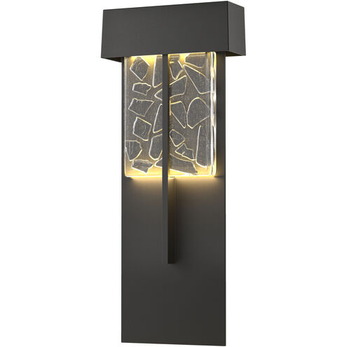 Shard LED 20.9 inch Coastal Black Outdoor Sconce, XL