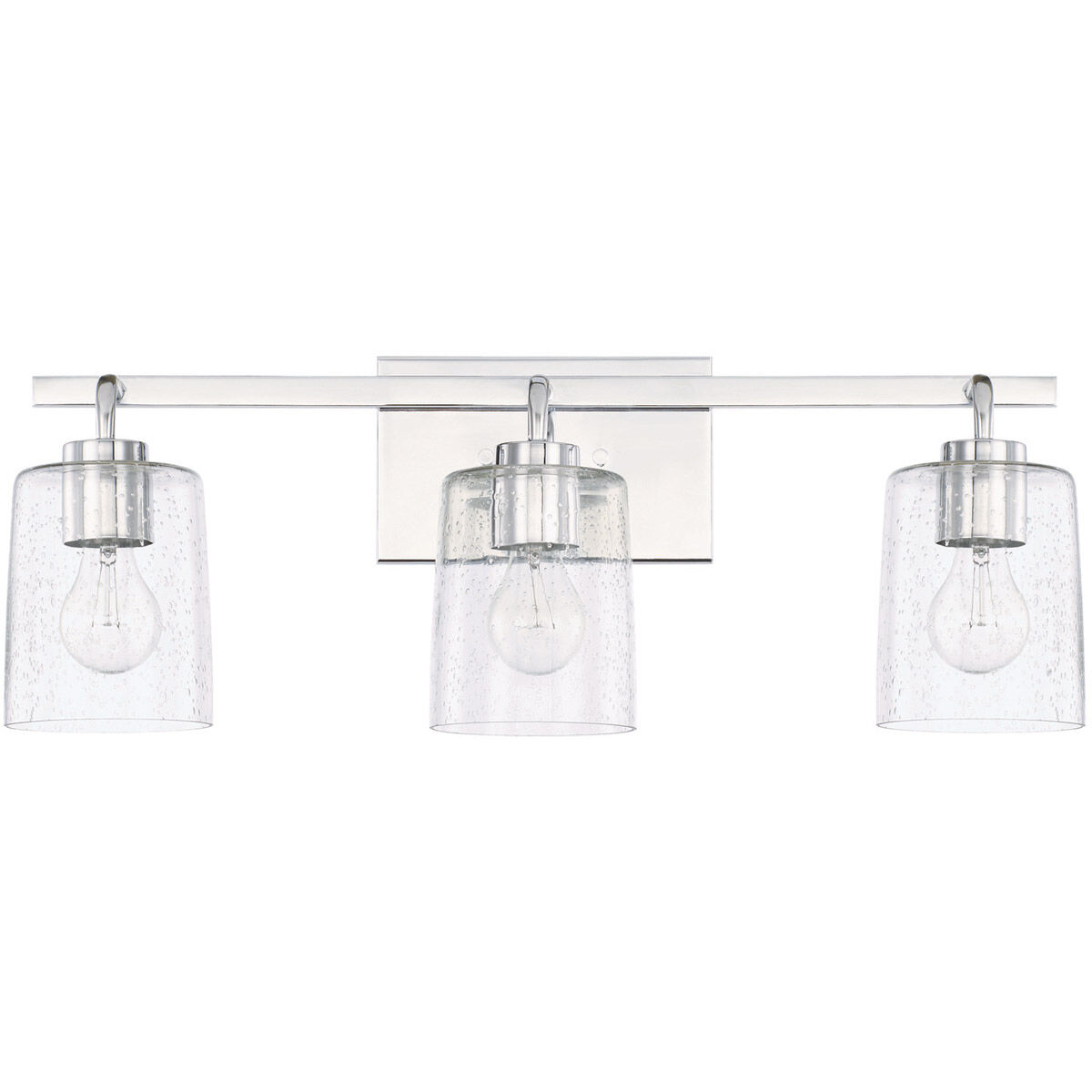 Greyson 3 Light 25 inch Chrome Vanity Light Wall Light