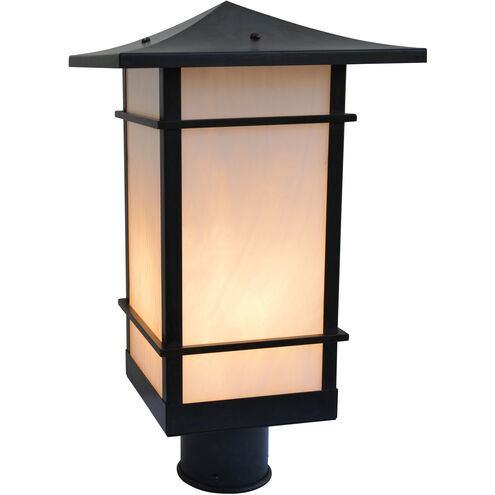 Katsura 1 Light 13.5 inch Raw Copper Post Mount in Clear Seedy