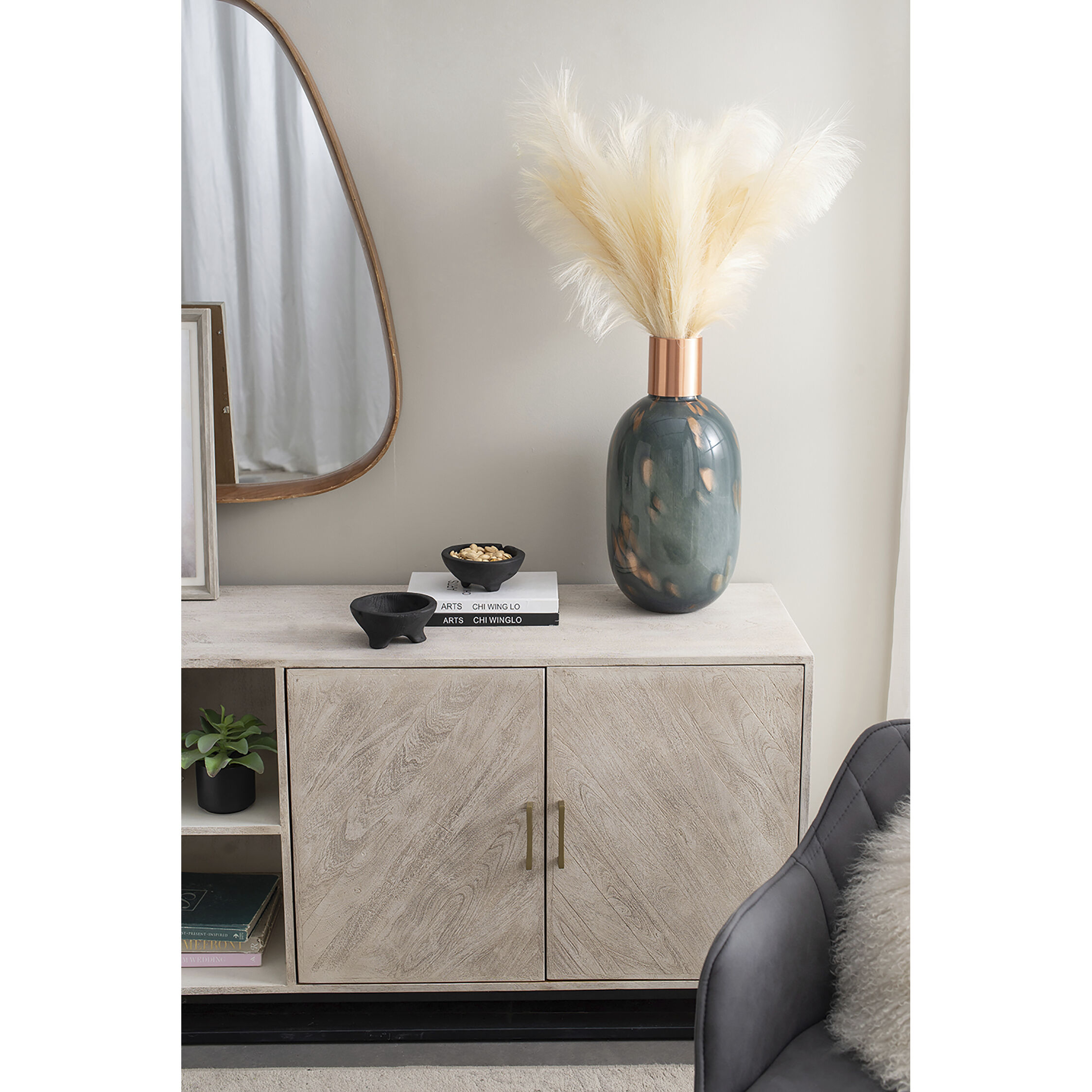 Teak 6 X 3 inch Bowls, With Legs, Set of 2