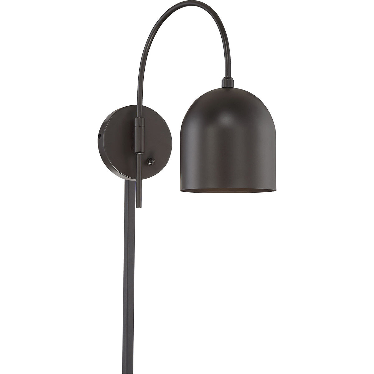 Farmhouse 6 inch 60.00 watt Oil Rubbed Bronze Adjustable Wall Sconce Wall Light
