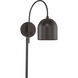 Farmhouse 6 inch 60.00 watt Oil Rubbed Bronze Adjustable Wall Sconce Wall Light