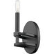 Downtown Urban Lexington Wallchiere Wall Light in Matte Black