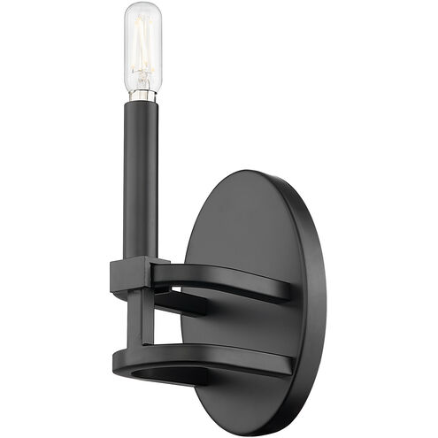 Downtown Urban Lexington Wallchiere Wall Light in Matte Black