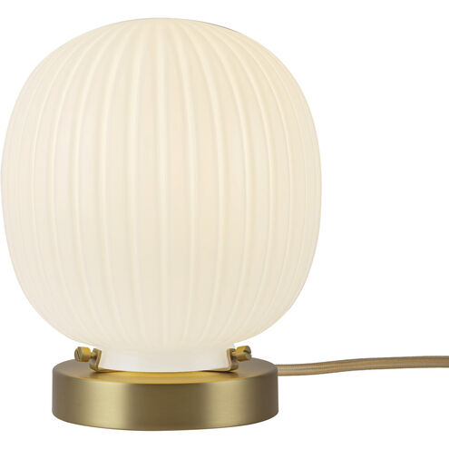 Alora Mood Cherise 8.25 inch 60 watt Brushed Gold Table Lamp Portable Light