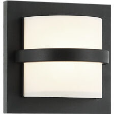 Brampton LED 6.88 inch Matte Black Wall Sconce Wall Light