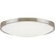 Sean Lavin Vance LED 13.4 inch Satin Nickel Flush Mount Ceiling Light in LED 90 CRI 3000K 277V, Integrated LED