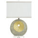 Cameron 28.5 inch 100.00 watt Gold and Cream and Black Table Lamp Portable Light
