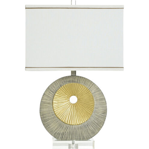 Cameron 28.5 inch 100.00 watt Gold and Cream and Black Table Lamp Portable Light