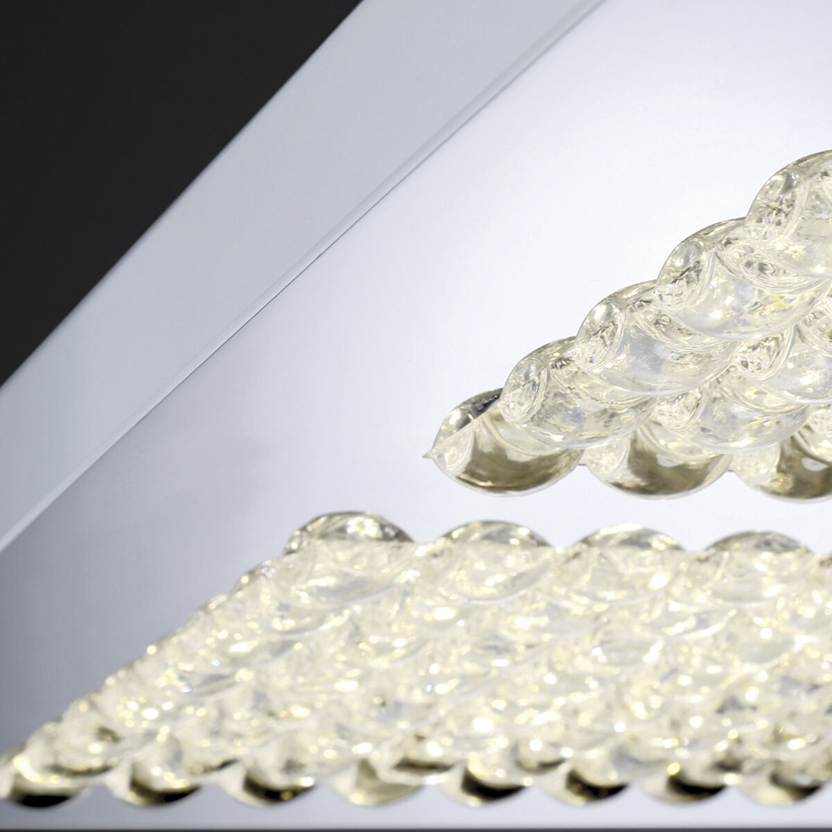 Denso LED 22 inch Chrome Chandelier Ceiling Light