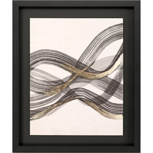 Geometrics Collection Black Framed Art