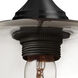 Bana 1 Light Black Cord Pendant Ceiling Light