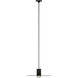 Sean Lavin Eaves LED Nightshade Black Pendant Ceiling Light, Integrated LED