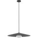 Cruz LED 24 inch Felt - Gray Pendant Ceiling Light