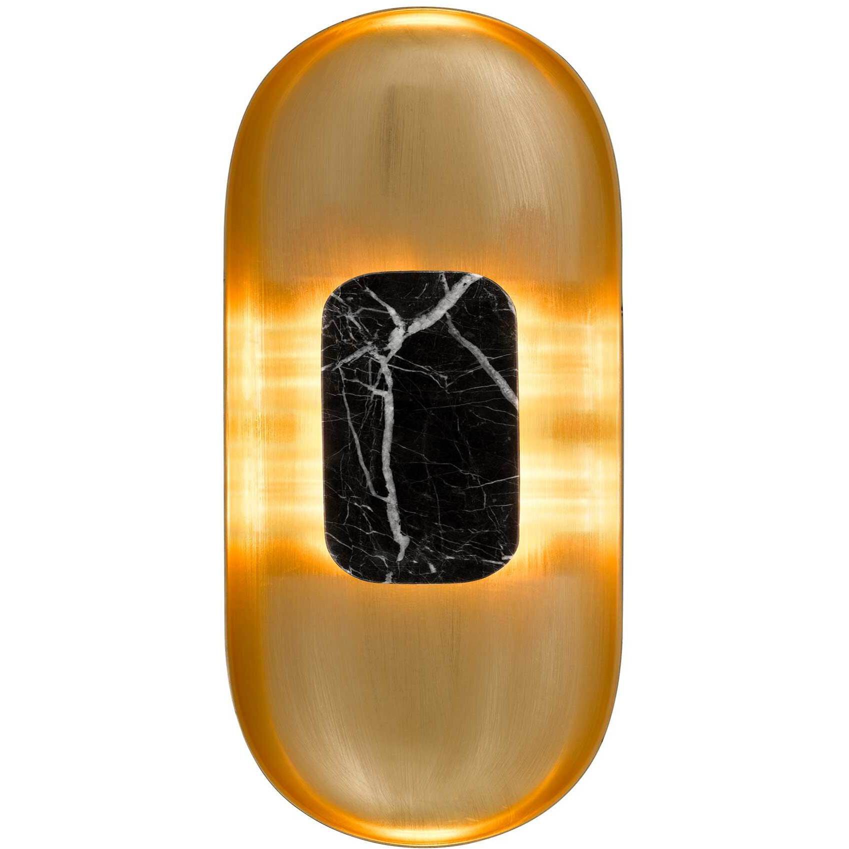 Marilyn LED 20 inch Brushed Brass Outdoor Wall Sconce