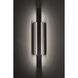 Liam LED 24 inch Painted Nickel Outdoor Wall Sconce