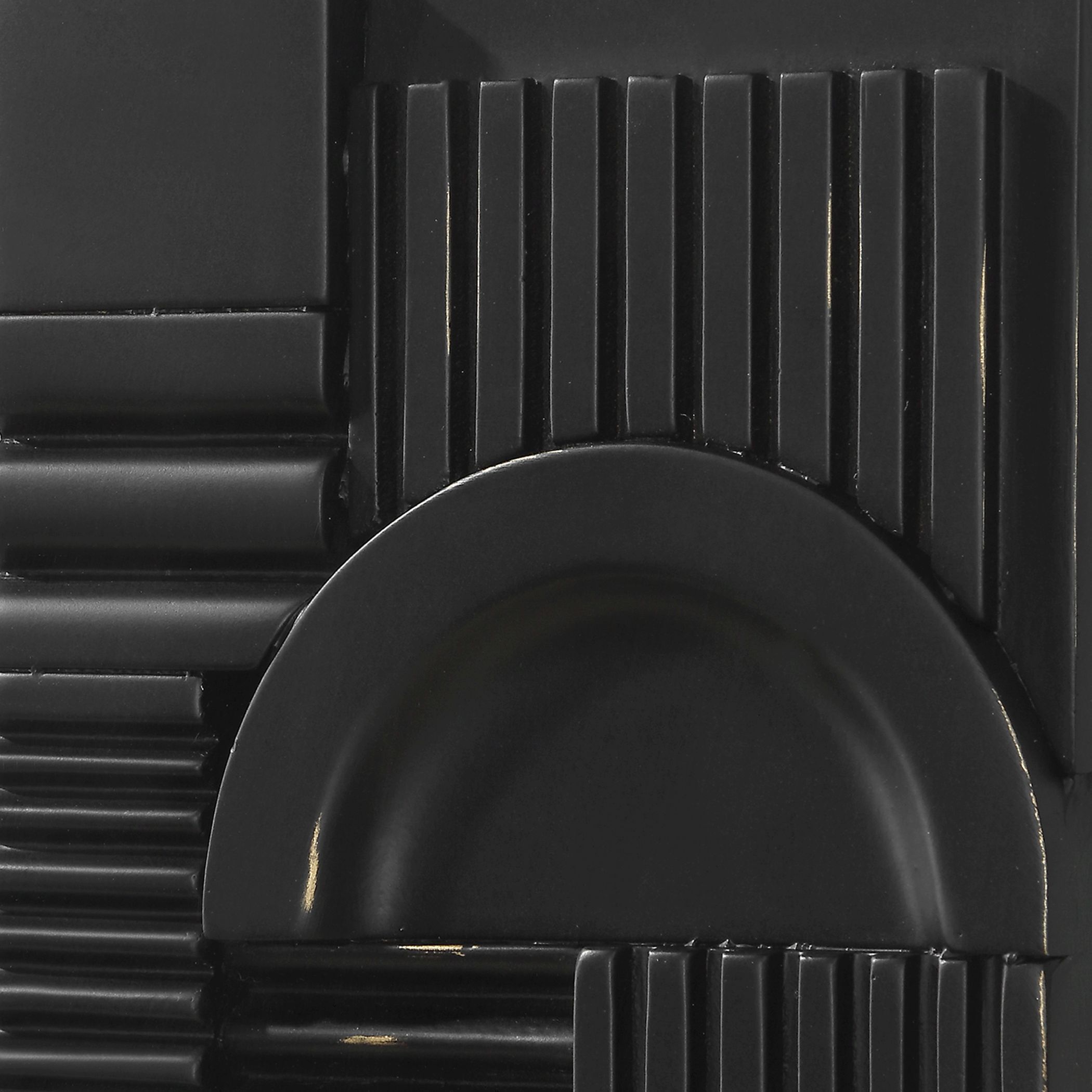 Origins Shadow Dark Bronze and and Satin Black Shadow Boxes, Set of 2