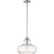 Torrel 1 Light 14 inch Satin Nickel Pendant Ceiling Light