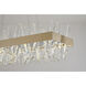 Canada LED 14 inch Gold Chandelier Ceiling Light
