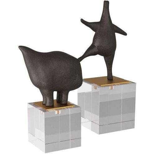 Brovina Black Sculptures, Set of 2