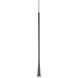 Taper LED 1.25 inch Black Pendant Ceiling Light