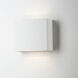 Alumilux Cube LED 7 inch White ADA Wall Sconce Wall Light
