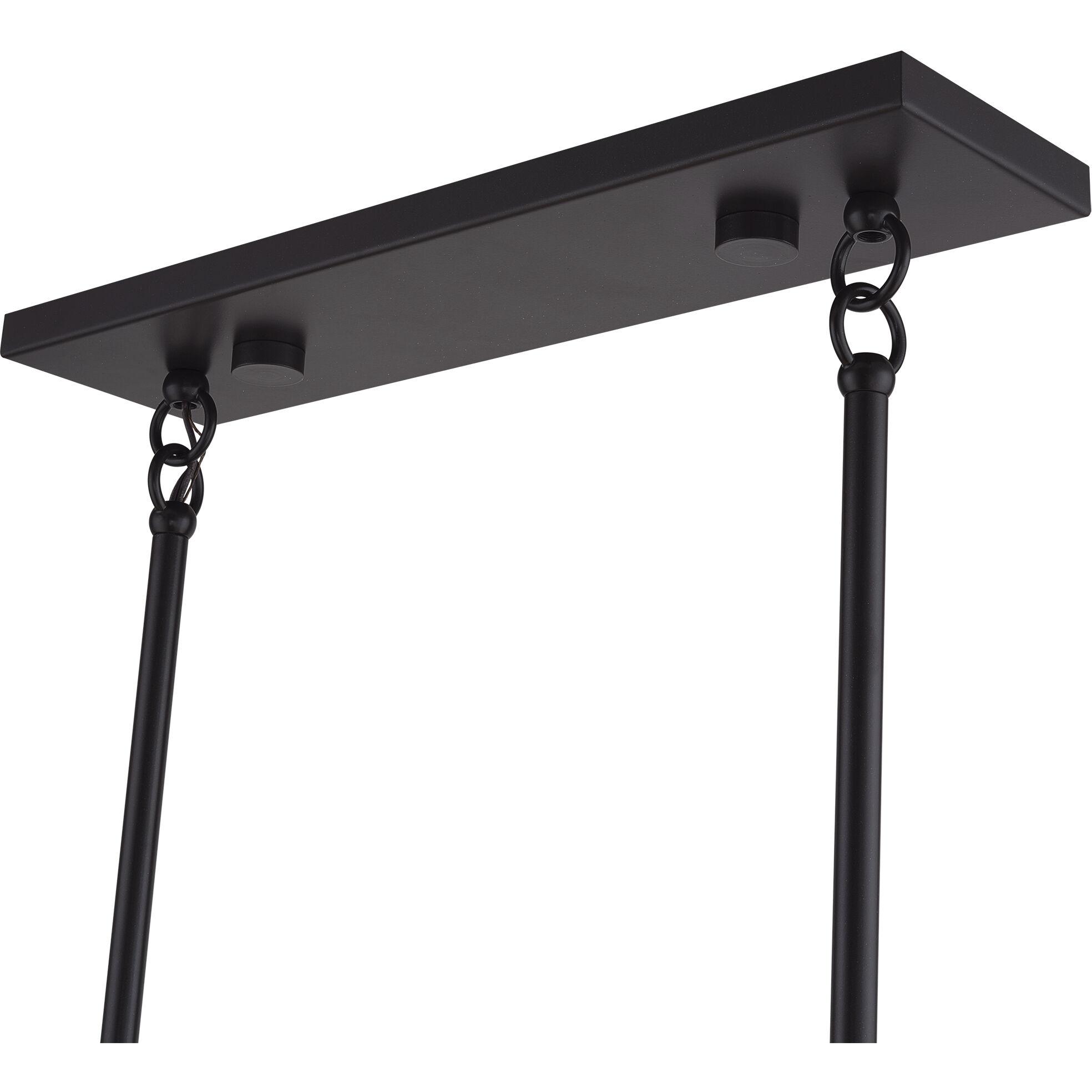 Vistaview 6 Light 42 inch English Bronze Linear Chandelier Ceiling Light