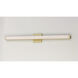 Spec LED 48 inch Gold Bath Vanity Wall Light