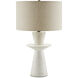 Cantata 30 inch 150.00 watt Off-White Distressed Table Lamp Portable Light