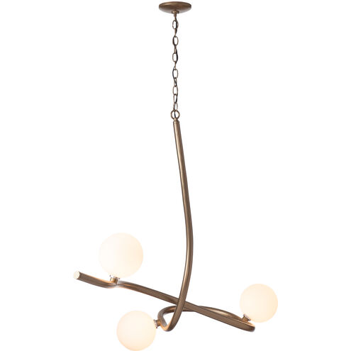 Slide 3 Light 45.2 inch Soft Gold Pendant Ceiling Light