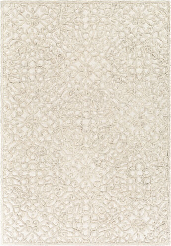Elegance 48 X 30 inch Taupe Rug in 2 x 4, Rectangle