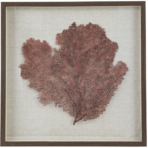 Sea Fan Pink/Beige Wall Decor